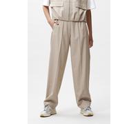Catwalk Junkie Pinstripe Tapered Trousers Cement Talla: 36 | Pantalones Formales Outlet | Mujer