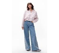 Catwalk Junkie Wide Leg Flame Jeans Country Blue Talla: W31L32 | Pantalones Anchos Outlet | Mujer | Azul