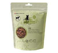 catz finefood Meatz - Chucherías para Gatos, Tiras de Carne crujientes para Gatos Aperitivo sin Cereales para Gatos sin azúcar, Varios Tipos (Pollo, Ternera, Pato, Ciervo, Conejo, Canguro).