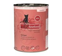 catz finefood N° 3 - Comida para Gatos húmeda, refinada con arándanos y Dientes de león, 6 latas de 400 g