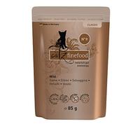 catz finefood N° 9 Wild Feinkost Comida para Gatos húmeda, refinada con Patatas y arándanos, 16 Bolsas de 85 g