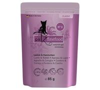 Catz finefood No.11 Cordero & Conejos Pouch 85G-16 Pieza, Nuevo