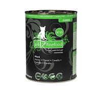 catz finefood Purrrr - Comida húmeda para Gatos con monoproteína para Gatos, 70% de Carne, Lata de 400 g