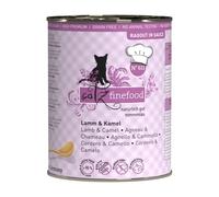 catz finefood Ragout N° 611 - Comida húmeda para Gatos de Cordero y Camello (6 x 380 g)