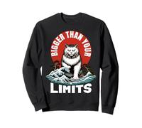 Catzilla. Más grande que tus límites. Sudadera