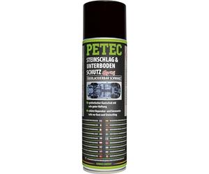 CAUCHO PETEC PARA PROTECCIÓN DE LOS BAJOS Y DE LAS PIEDRAS 73250 | 1 aerosol 73250, negro, se puede pintar sobre 500 ml, para piedras y protección de la parte inferior, color negro