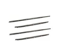 Caucho Sello 4 piezas de sellos de goma para ventana exterior de coche, burlete de vidrio, tira de sellado para Toyota para Costa 2011-2014 2015 2016