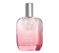 Caudalie Agua perfumada Rose de Vigne - Fragancia romántica y floral, notas de rosa blanca, ruibarbo y almizcle blanco, 91% ingredientes de origen natural, sin colorantes, vegano, 50 ml