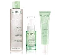 Caudalie Juego vinopure Piel Limpia la nuova Routine anti acné Loción 200 ml + Serum 30 ml + Líquido 40 ml