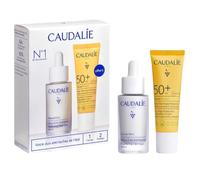 Caudalie Vinoperfect - Juego de suero iluminador y cuidado solar - 19% de ahorro