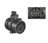 Caudalímetro 12V Heißfilmmassensensor 5-polig VALEO para entre Otros Audi