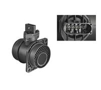 Caudalímetro 12V Heißfilmmassensensor 5-polig VALEO para U.a. Skoda Octavia