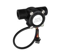 Caudalimetro Agua Sensor RUIZHI YF-S201 Sensor de Flujo de Agua 5-18 V CC, 1-30 l/min Interfaz G1/2 Sensores Hall YF-S201 Caudalímetro para calentador de agua, máquina expendedora, máquina de tarjetas