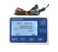 Caudalímetro, Controlador de medidor ZJ-LCD-M + Sensor flujo G1/2 "+ válvula + carga energía for medición agua líquida o cuantitativa