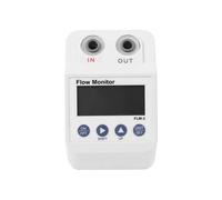 Caudalímetro de agua con filtro y pantalla digital para medir líquidos