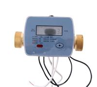 Caudalímetro de agua, Medidor De Flujo Calor Ultrasónico Mecánico Frío Y Caliente Calefacción Doméstica,Para tuberías, jardinería(20#)