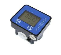 Caudalímetro de agua, Medidor De Flujo G1/2 DN15 Engranaje Electrónico Con Pantalla LCD Indicador Contador Sensor Para Aceite Motor,Para tuberías, jardinería
