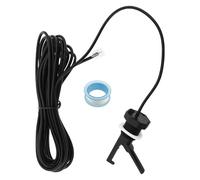 Caudalímetro de agua, Sensor De Piscina Conjunto Interruptor Flujo Con Cable 15 Pies Reutilizable Fácil Instalar Para Sal,Para tuberías, jardinería