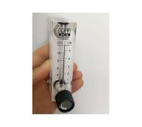 Caudalímetro De Aire LZT-6T, Rotámetro Hembra ZG De 1/4" For Montaje En Panel, For Aire Y Gas, Opciones De 0,1-1 LPM, 0,5-5 LPM, 1-10 LPM, 2-20 LPM, 10-100 LPM(0.5-5LPM)