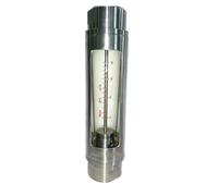 Caudalímetro de carga rápida Caudalímetro higiénico Caudalímetro de rotor Acero inoxidable 304(Liquid 12-60L min)