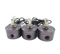 Caudalímetro de engranajes ovalados de aleación de aluminio de 1/4", 3/8" y 1/2", sensor de flujo de aceite de 1,75 MPa, sensor, apto for gasolineras, CC 5-18 V(3/8")