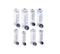 Caudalímetro de líquido hembra BSPT de 1/4" Caudalímetro de agua Rotámetro de panel cuadrado LZT-6T 16-160 ml/min 80-400 ml/min 10-100 L/H(2-20LPH)