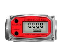 Caudalímetro digital de turbina de 1 pulgada con NPT para medir aceite de motor