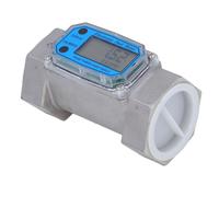 Caudalímetro digital de turbina de combustible de agua de 2 pulgadas de acero inoxidable, 35-250 l/min