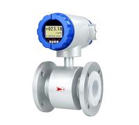 Caudalímetro electromagnético de turbina de alta precisión for medir leche y agua, 4-20 mA, pulso, RS485 Lecturas precisas(DN10)