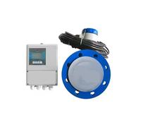 Caudalímetro electromagnético dividido de alta precisión con pantalla digital, caudalímetro magnético de agua de 4-20 mA. Medición y respuesta rápidas(DN32 PTFE Liner)