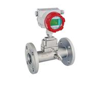 Caudalímetro electromagnético industrial for gas natural, de acero inoxidable con pantalla LCD, DN65 DN80 Medición y respuesta rápidas(DN65)