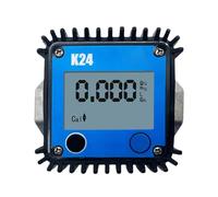 Caudalímetro electrónico K24 de 1 pulgada fácil de para gestión eficiente de flujos de líquidos en varios sectores Medición de líquidos Caudalímetro con pantalla LCD