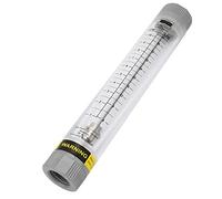 Caudalímetro líquido LZM-20G, 1-10 GPM y 4-40 LPM, 3/4 pulgadas de rosca interna de plexiglás acrílico tipo tubo de flujómetro de agua, medidor de flujo de tubería para medición de campo industrial