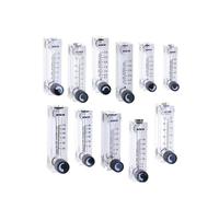 Caudalímetro Medidor de Flujo de Aire Tipo Panel Cuadrado LZT-6T, rotámetro, 10-100 l/min, 3-15 l/min, 3-30 l/min, 5-25 l/min(5-50L min)