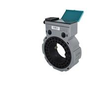 Caudalímetro ultrasónico digital DN50-150 tipo tarjeta for tuberías, sensor de flujo de agua ultrasónico RS485(DN100)