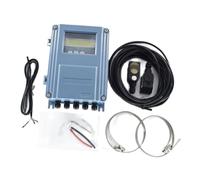 Caudalímetro ultrasónico Digital TDS-100F abrazadera de DN50mm-700mm en Sensor M2 medidor de flujo de agua de montaje en pared con pantalla LCD