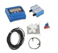 Caudalímetro ultrasónico digital TUF-2000M con transductor de abrazadera TS-2, TM-1 y TL-1. Comprobador de velocidad de agua opcional. Rango de medición DN15-6000 mm. Alta sensibilidad, bajo error(TUF