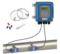 Caudalímetro ultrasónico DN15-6000 mm & medidor de líquidos digital TM-1 y TS-2, IP68, LCD retroiluminada, medición estable de agua, agua de mar, alcohol y aceite(SD Yes,DN300-6000)