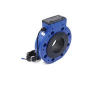 Caudalímetro ultrasónico, Medidor De Flujo Ultrasónico RS485 Medidor De Agua Ultrasónico Remoto Inalámbrico DN50 DN65 DN100 Medidor De Flujo De Agua De Riego Agrícola, caudalímetro de agua(DN65)