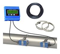 Caudalímetro ultrasónico modular para líquidos, apto para tuberías de diámetro DN15-6000 mm, portátil con abrazadera, rango de temperatura de -30~90 ℃(DN300-6000)