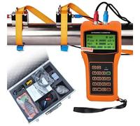 Caudalímetro Ultrasónico Portátil,Medidor De Flujo Ultrasónico Digital,Precisión ±1% con Registrador De Datos,Medidor De Flujo De Agua Líquido,Transductor Estándar,-30~90°C(DN6000)