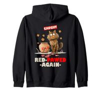 Caught Red pawed Again Sudadera con Capucha
