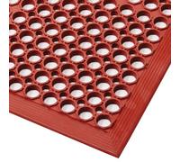 Caulfield d23099 Trax sanitop Estera, 562, grosor de 1/2 ", 3" x10, Rojo