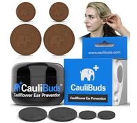 CauliBuds™ Imanes de Coliflor - Kit de compresión de imanes de Silicona Premium para prevención y Tratamiento de Orejas de Coliflor en BJJ, Lucha, Artes Marciales Mixtas y Rugby, minimiza el Drenaje