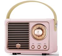 Caulikine Altavoz Bluetooth Retro Portátil Regalo de Cumpleaños para Chicas, Altavoz Inalámbrico Vintage para Mujeres, Ella, Chicas, Regalos para Adolescentes, Decoración para Habitación