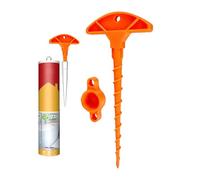 Caulk Plug - Sealant Tip Covers for Foam Adhesive Application | Flexible Silicone with Leak Prevention, Applicator Cap Kit for Glass Glue Beginner Professional and Workshop Use