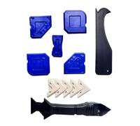 Caulking Finishing Kit - Nine In Sealant Tool System, Scraper Precision Joint Smoothing Device Set, Sink Toilet Automobile Repair Application Equipment | Seam Professional Cleaning