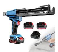 Caulking Gun Cordless Double Tube, Automatic Dual Component Epoxy Applicator, for Caulking, Filling, Sealing