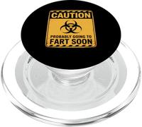 Caution Probably Going To Fart Soon PopSockets PopGrip para MagSafe