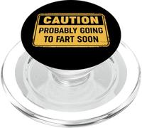 Caution Probably Going To Fart Soon PopSockets PopGrip para MagSafe